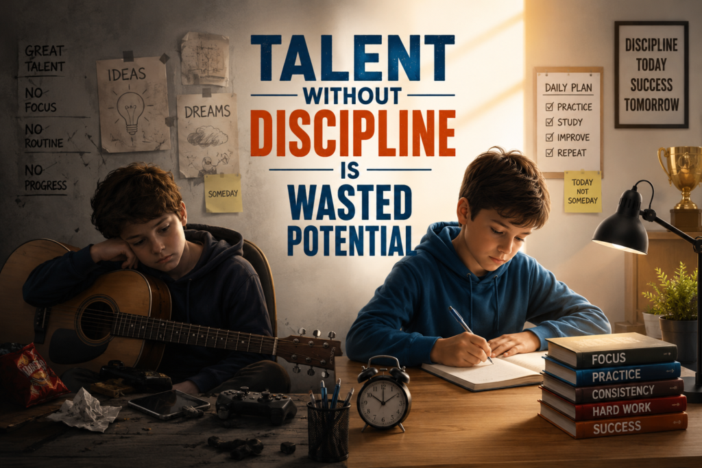 Talent Without Discipline Is Wasted Potential